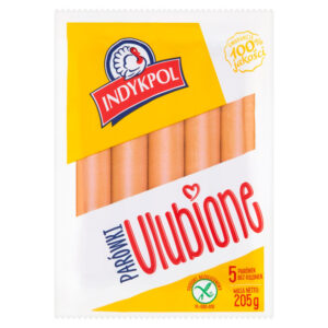 Indykpol Parówki Ulubione 205 g (5 sztuk)