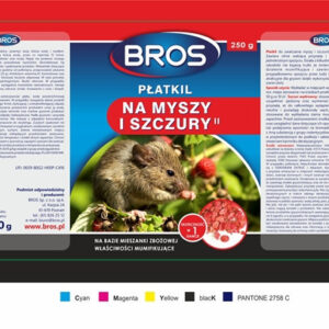 BROS - Płatkil na myszy i szczury 250g
