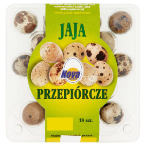 Nova Jaja przepiórcze 18 sztuk