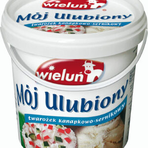 Wieluń Twarożek kanapkowo-sernikowy Mój Ulubiony wiadro 1kg