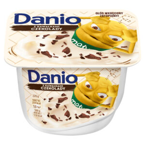 Danone Danio Serek homogenizowany z czekoladą 220 g