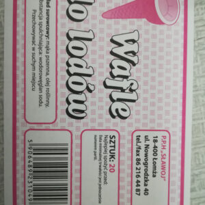 Wafle do lodów stożki  80 g