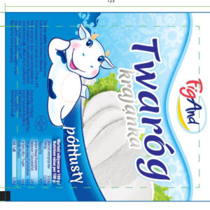 Twaróg półtłusty krajanka 260g