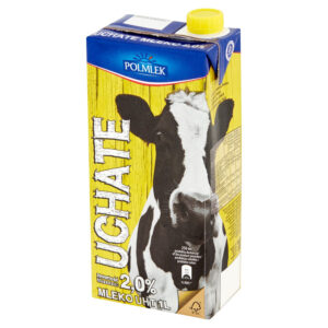 Polmlek Uchate Mleko UHT 2,0% 1 l