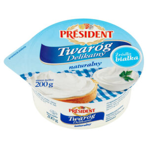 Président Twaróg Delikatny naturalny 200 g