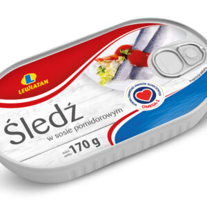 Śledź w sosie pomidorowym 170 g Lewiatan