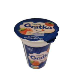 Danone Gratka o smaku truskawkowym 290g