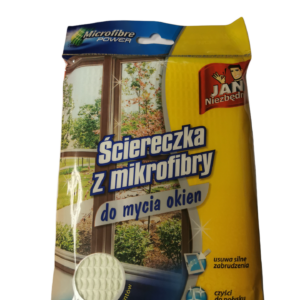 Jan Niezbędny ściereczka z mikrofibry do mycia okien 1szt.