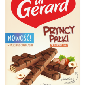 dr Gerard PryncyPałki classic Wafelki o smaku orzechów laskowych w czekoladzie 214 g