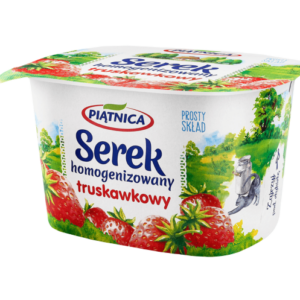 Piątnica serek homogenizowany truskawkowy 150g