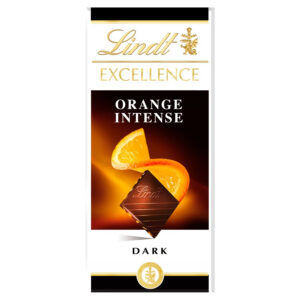 Lindt Excellence czekolada z sokiem pomarańczowym i migdałami 100g