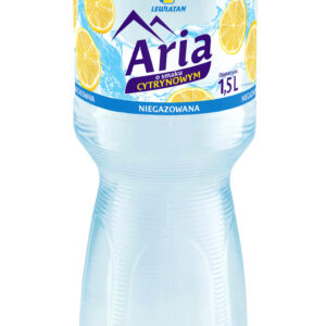 Aria lekko gazowana o smaku cytrynowym 1,5 l Lewiatan