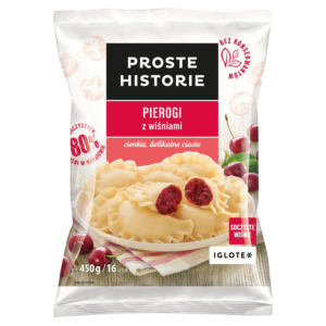 Proste Historie pierogi z wiśniami 450g