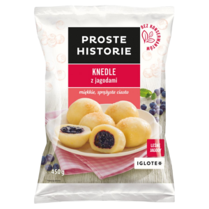Proste Historie Knedle z jagodami 450g