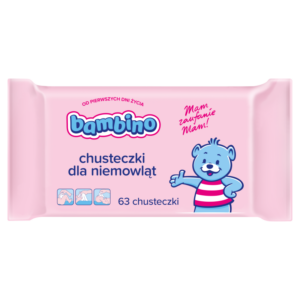 Bambino Chusteczki dla niemowląt 63 sztuki